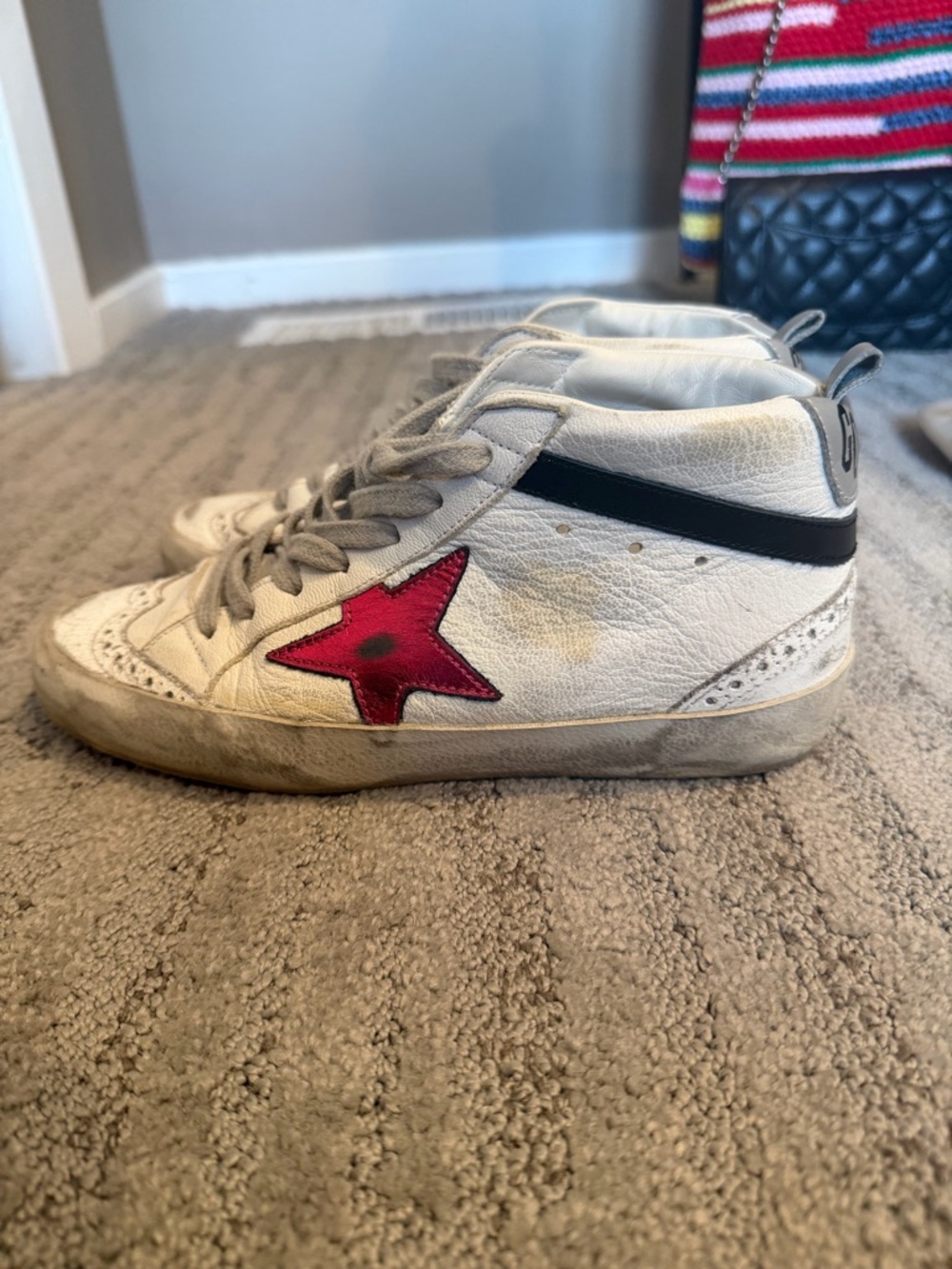 Golden Goose Star Patch High Top Sneakers - Picture 2 of 6